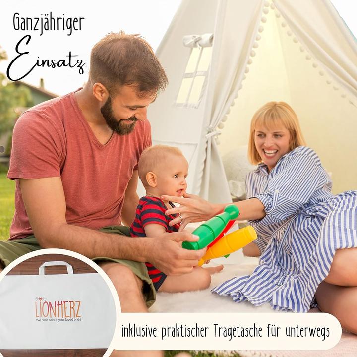 Actual product image Lionherz Tipi Zelt mit Kuschelmatte