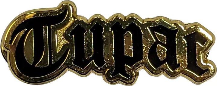 Actual product image Tupac Shakur Logo Badge