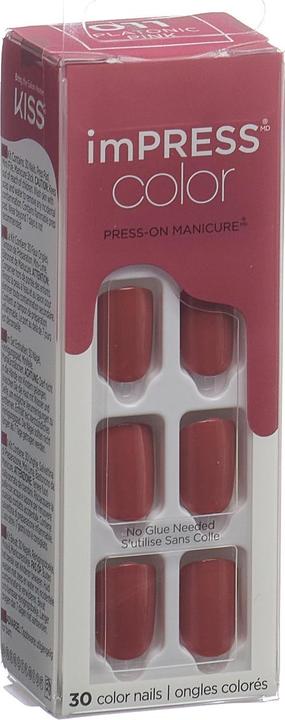 Produktbild KISS ImPress Colour Nail Kit (Kunstnägel, Platonic Pink)