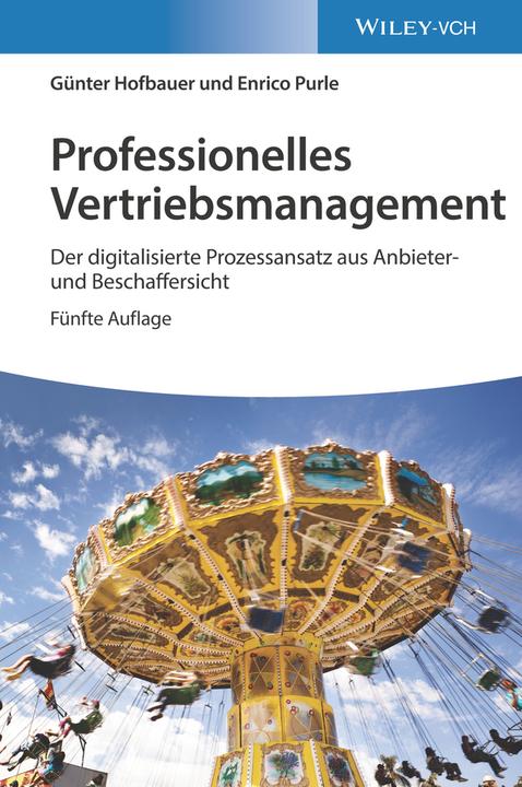 Actual product image Professionelles Vertriebsmanagement (German, Günter Hofbauer, Enrico Purle, 2022)