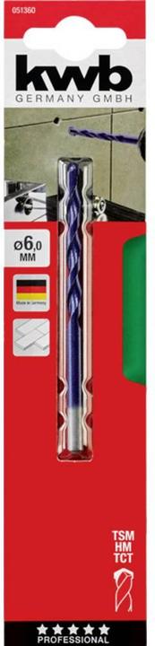 Image du produit kwb Mèches à grès cérame (6 mm)