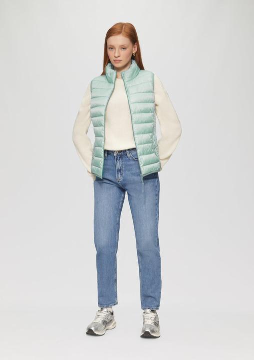 Produktbild S.Oliver Outdoor-Weste Steppweste mit Stehkragen (S)