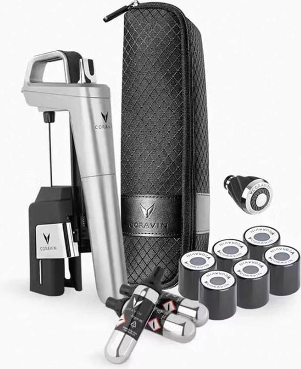 Produktbild Coravin Wein by-the-Glass System Six + PIANO BLACK (Weinausgiesser)