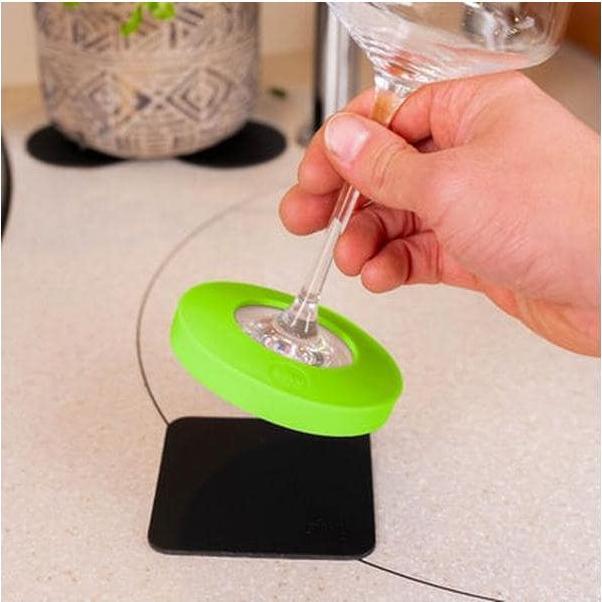 Produktbild Silwy Magnet-Kondom für Stielgläser Hellgrün (1 x)