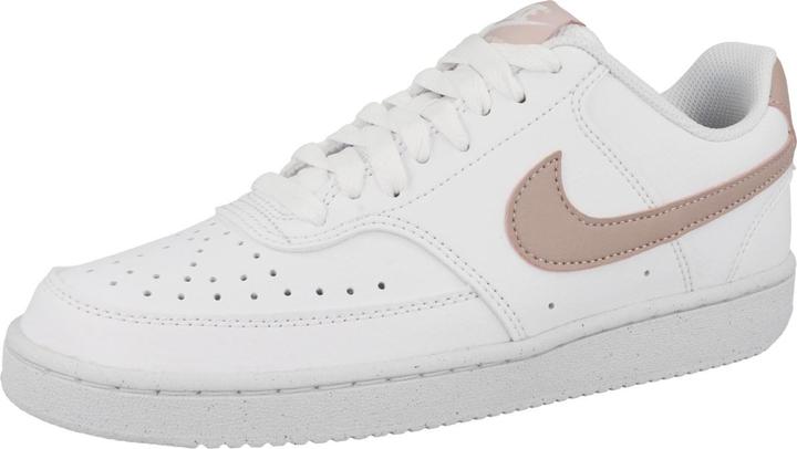 Actual product image Nike Court Vision Low Next Nat White/Pink Oxford Size: 6 (36.5)
