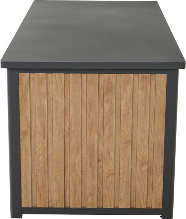 Produktbild Siena Garden SABANO Kissenbox 181x79x75cm Alu, matt-anthrazit, HT woodlook