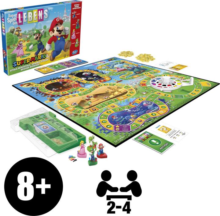Produktbild Hasbro Gaming Das Spiel des Lebens - Super Mario (Deutsch)