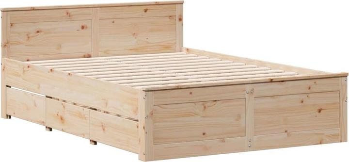 Produktbild vidaXL Bücherregalbett (75 x 190 cm)
