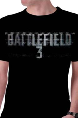 Produktbild Video Game Shirts Battlefield III Distortion Logo (S)