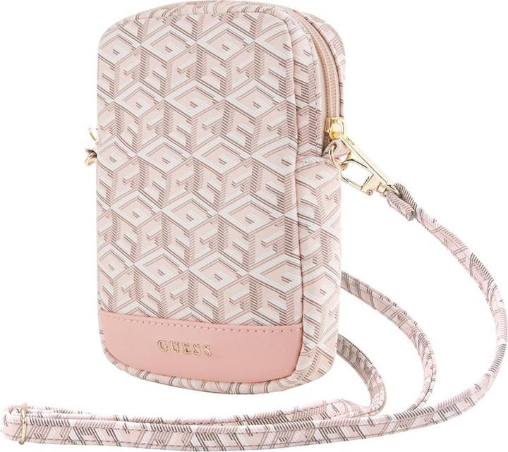 Image du produit Guess Torebka GUWBZPGCSPGP różowy/pink Zip GCube Bottom Stripe
