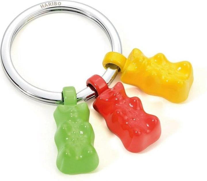 Actual product image Troika Keychain Haribo trio Multicolor