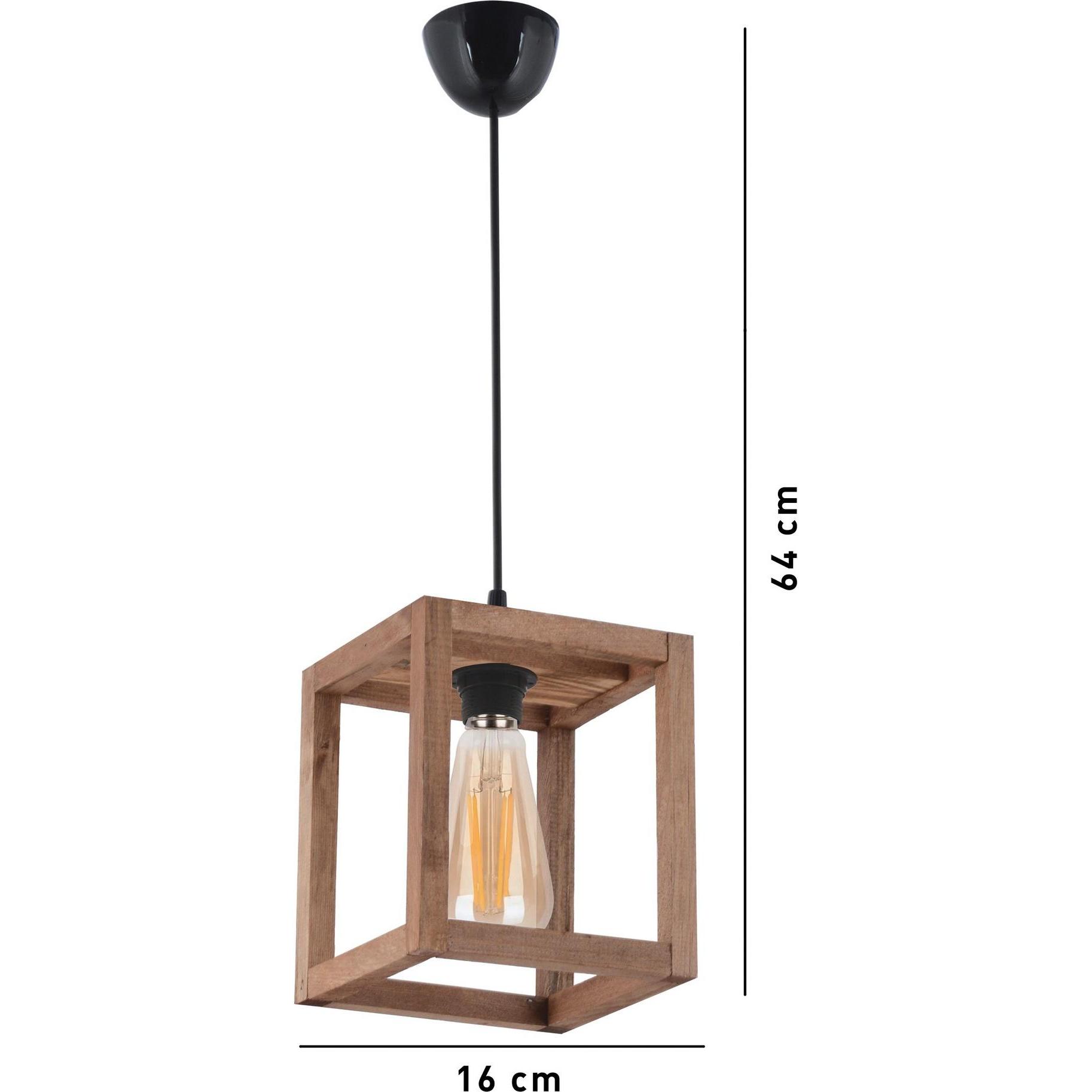 Thumbnail - Opviq, Pendelleuchte, Cube (E27)