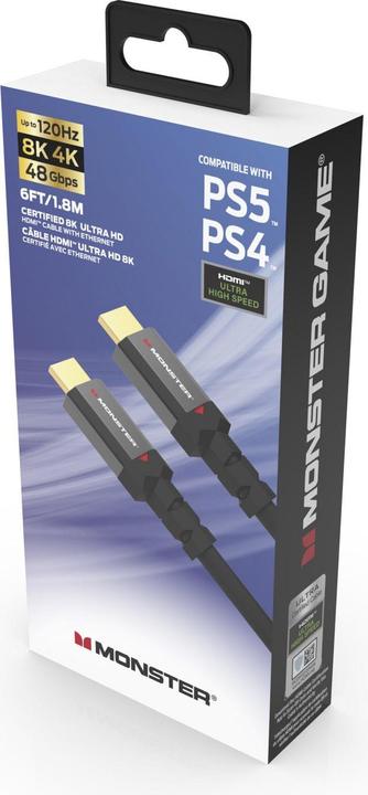 Image du produit Monster Game 8k (1.80 m, HDMI, 2.1)
