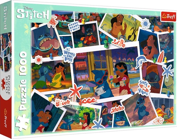 Produktbild Trefl Puzzle Lilo & Stitch: Süsse Erinnerungen 1000 Teile (1000 Teile)