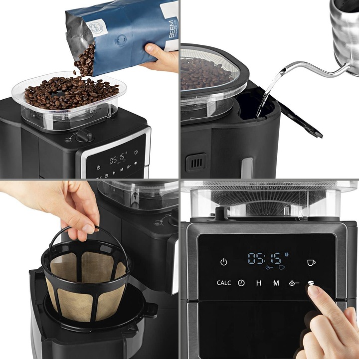 Productafbeelding Beem Filterkaffeemaschine mit Kaffeemühle