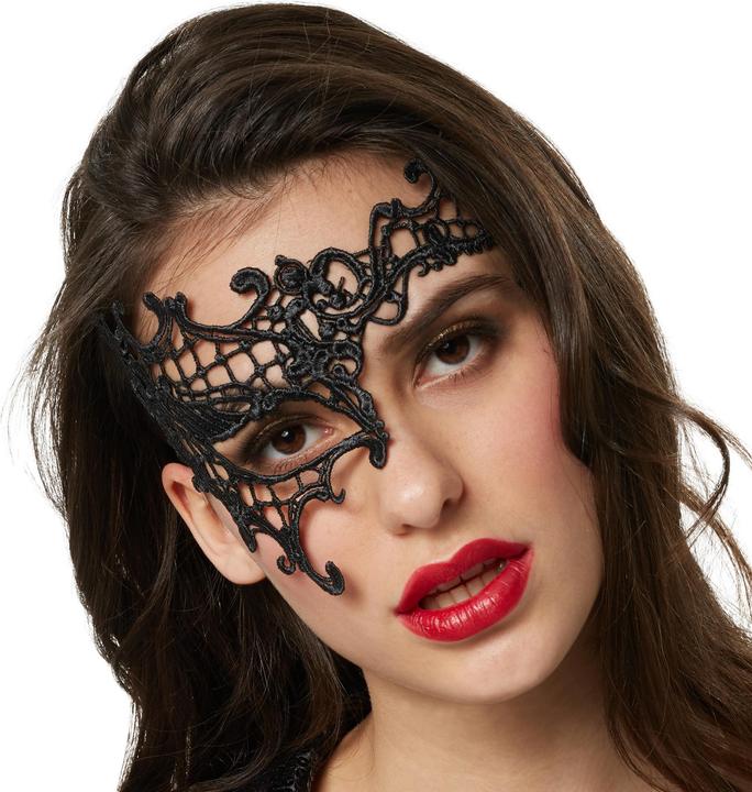 Image du produit tectake Masque en dentelle noire Fantomina