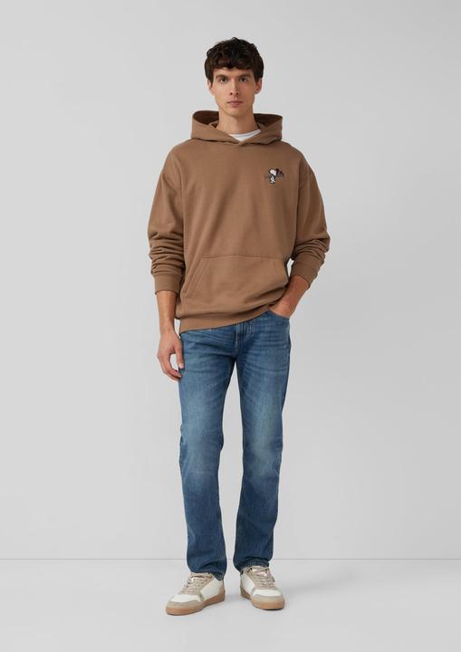 Produktbild s.Oliver Sweatshirt Kapuzen-Sweatshirt im Relaxed Fit mit Peanuts®-Artwork (L)