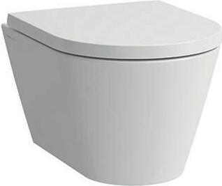 Produktbild Laufen Wand-WC COMPACT KARTELL spülrandlos, Tiefspüler schwarz