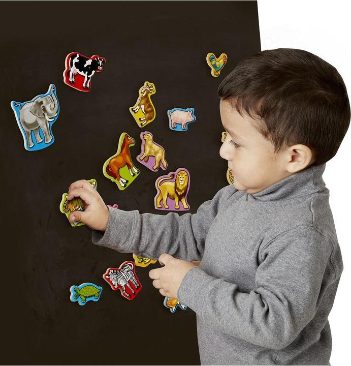 Produktbild Melissa & Doug 20 Holztiermagneten (20x)