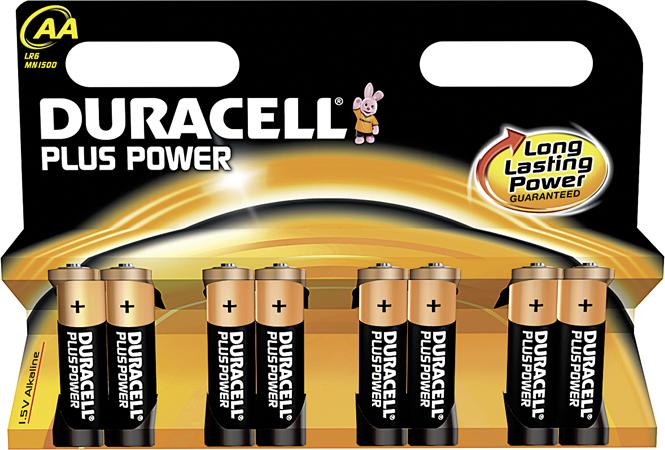 Image du produit Duracell Plus (8 pcs, AA, 2700 mAh)