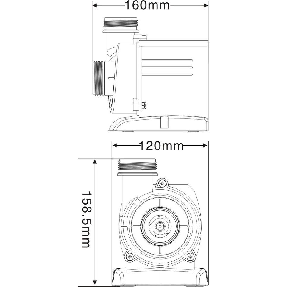 Thumbnail - SunSun, Pooltechnik, Poolpumpe 16000l/h 140W Schwimmbadpumpe Filterpumpe Umwälzpumpe CPP-16000