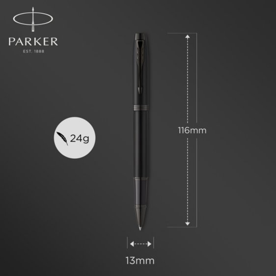 Produktbild Parker Rollerball IM (Schwarz matt, 1 x)