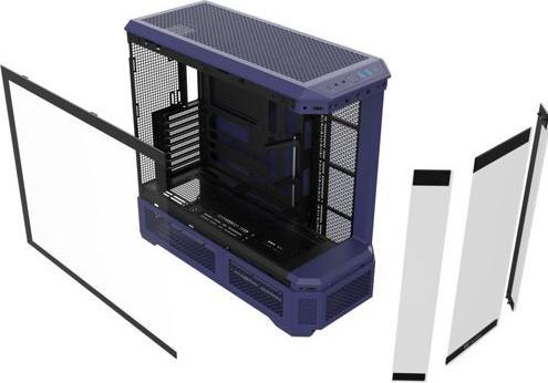 Actual product image Thermaltake "View 600 TG Future Dusk" (ATX, mATX, Mini-ITX)