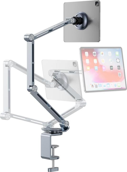 Actual product image Wozinsky WTY0YS1 Magnethalterung, 360° drehbar, solide, für Telefon und Tablet - grau