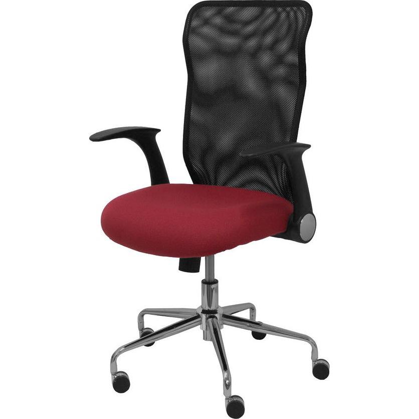 Piqueras y Crespo, Bürostuhl, Bürostuhl Minaya P&C BALI933 Rot Granatrot