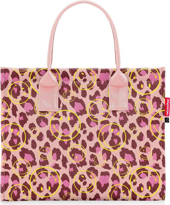 Altrosa, Dunkelrot, Hellgelb, Leo Blush, Pink, Rosa, Schwarz, Smiley® Leo Blush