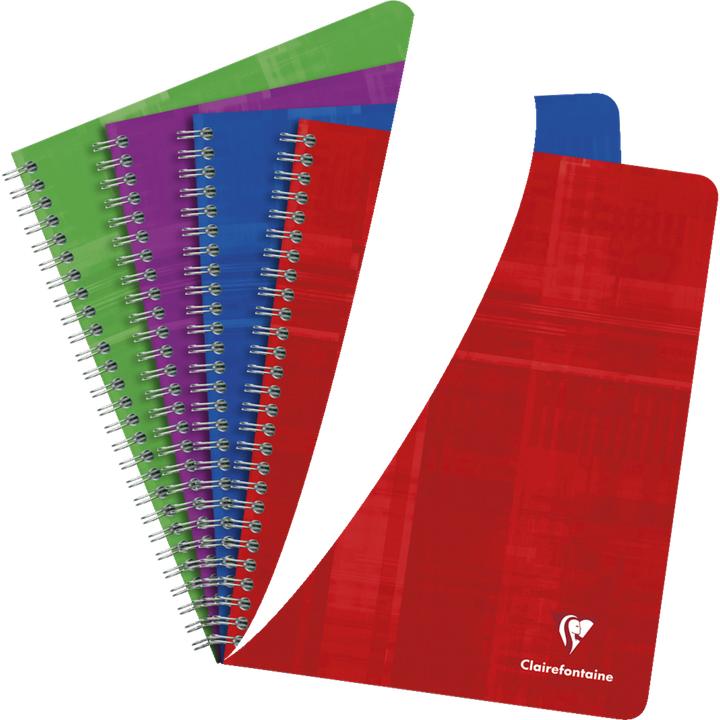 Image du produit Clairefontaine Carnet à spirale (17 x 22 cm, Couverture rigide)