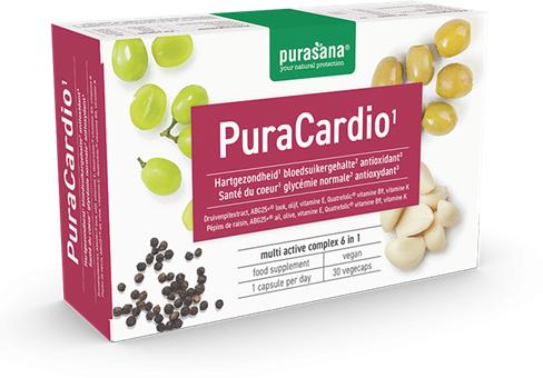Produktbild Purasana PuraCARDIO 5 in 1 Vitamin Komplex Vegetarisch (Kapseln, 16.90 g)