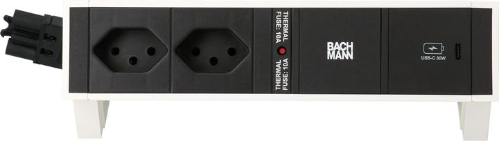 Actual product image Bachmann Desktop socket strip DESK 2, 2x T13, 1x USB C (2x, Type 13)