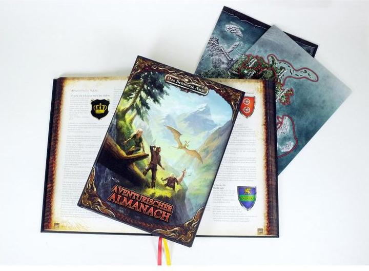 Actual product image Aventurischer Almanach Hardcover (German, Anna Steinbauer, Daniel Simon Richter, Florian Don-Shows, Florian Richter Don-Schauen, 2016)