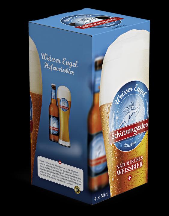 Produktbild Schützengarten Weisser Engel 4x 50cl EW (4 x 50 cl)