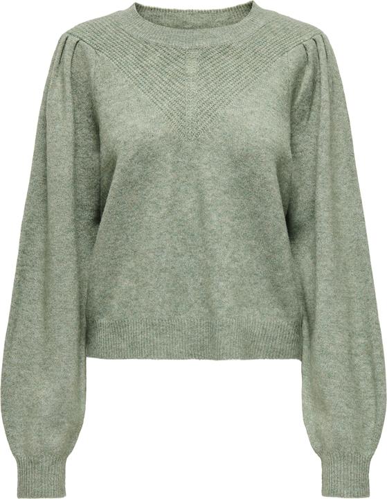 Produktbild JdY Rundhals Gerippte Ärmelbündchen Raglan-Ärmel Pullover Strickpullover (S)