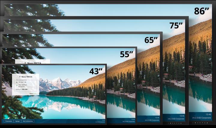 Produktbild vivitek DS DK753 189cm 75" (3840 x 2160 Pixel, 75")