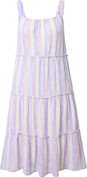 Produktbild Ulla Popken Midi-Trägerkleid, Streifen, A-Linie, ärmellos (62)