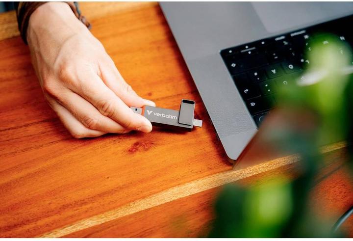 Actual product image Verbatim Dual QuickStick (512 GB, USB-A, USB-C)