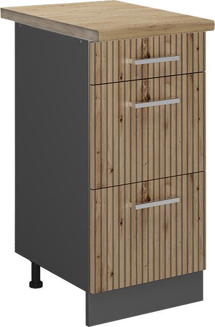 Anthrazit, Artisan Eiche, Goldkraft Eiche