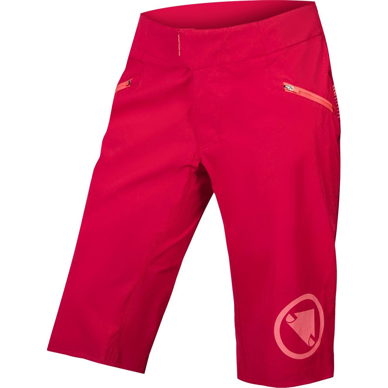 Endura, Damen, Velohosen, SingleTrack Lite (L), Rot, L