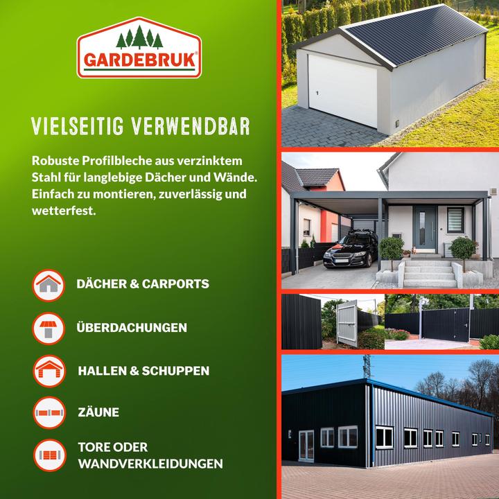 Image du produit Gardebruk 28x Tôles de bardage