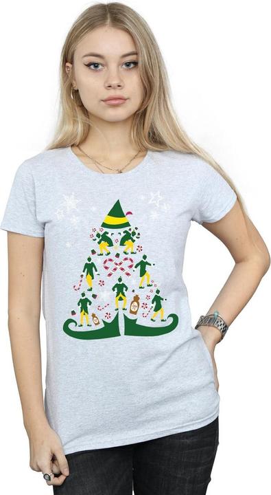 Immagine prodotto Elf Christmas Tree Maglietta Donna (S)