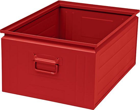 Actual product image kaiserkraft Stacking box made of sheet steel