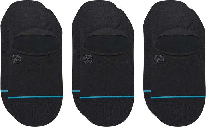 Stance Socken Icon No Show Schwarz 3er-Pack