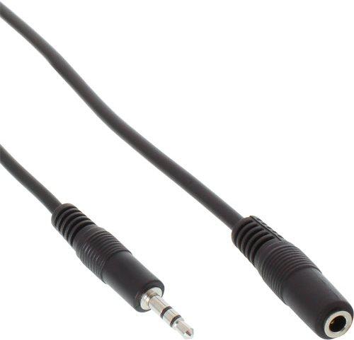 Produktbild InLine Klinke Verlängerung, 3,5mm Klinke St/Bu, Stereo (5 m, 3.5mm Klinke (AUX))