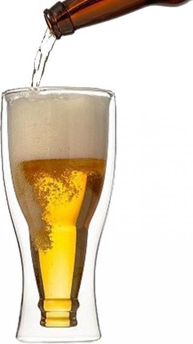 Produktbild TOP Bierflasche im Bierglas (0.30 l, 1 x)