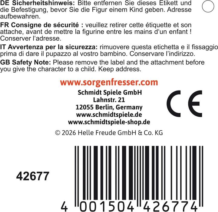 Image du produit Schmidt Spiele SSP Draggo, 23 cm, Edition Boogie Woogies (23 cm)