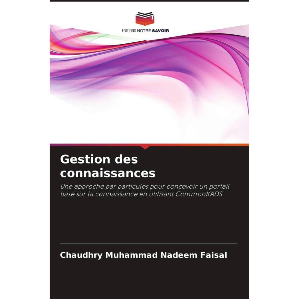 Gestion des connaissances, Schulbücher von Chaudhry Muhammad Nadeem Faisal
