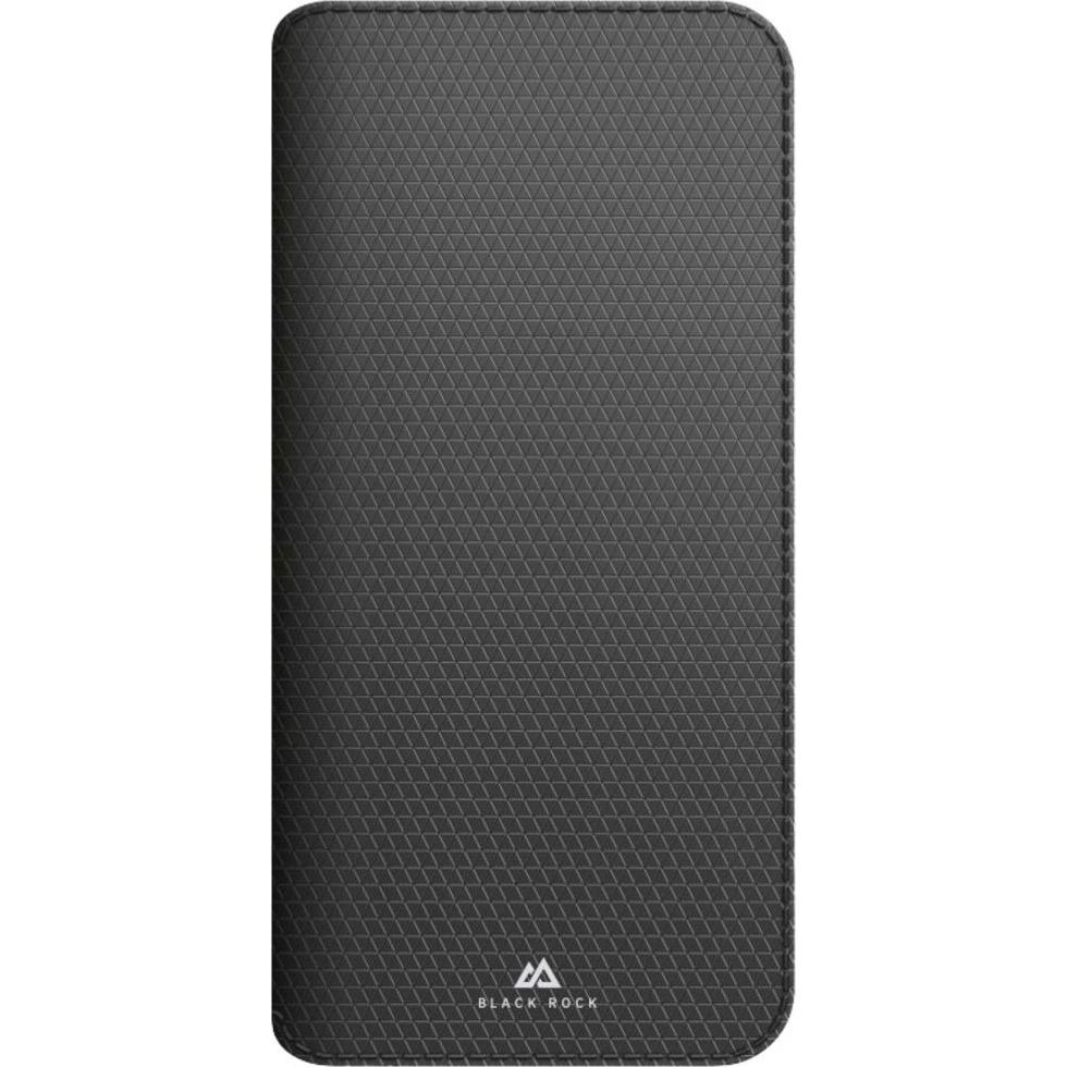 Black Rock Booklet Slim Folio für Samsung Galaxy A15, Schwarz (Samsung Galaxy A15), Smartphone Hülle, Schwarz